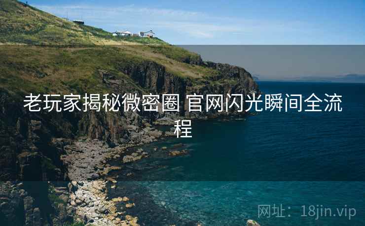 老玩家揭秘微密圈 官网闪光瞬间全流程